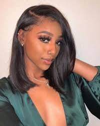 13x4  Straight & Body Wave Bob Transparent Full Lace Frontal Wig Grade 12A 100% Human Hair!